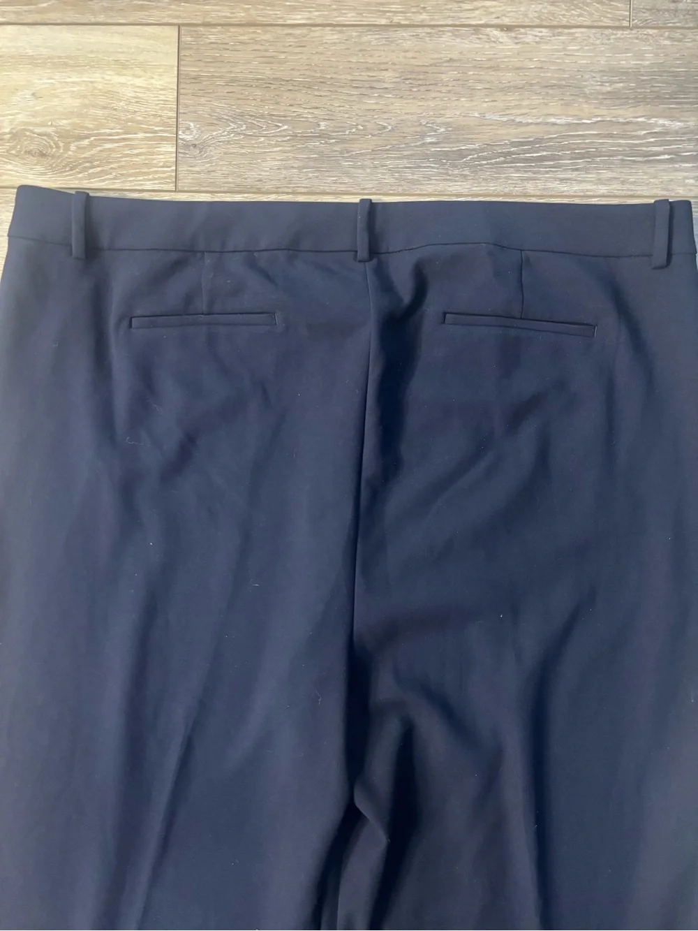 J.Crew Natalia Pants Sz 24 Navy Blue Wide Leg Office Work Interview Corpcore Job